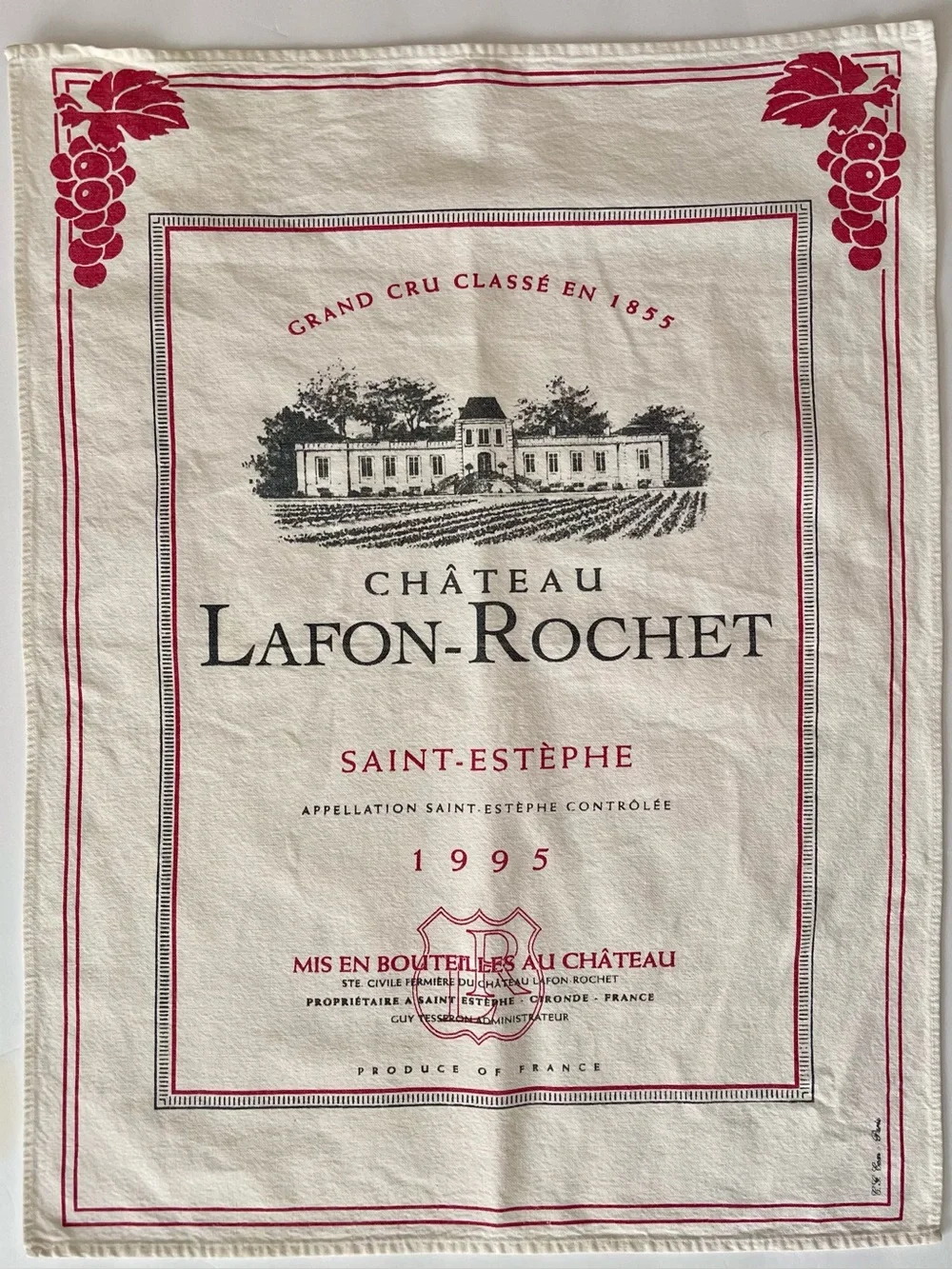 Vintage chateau lafon